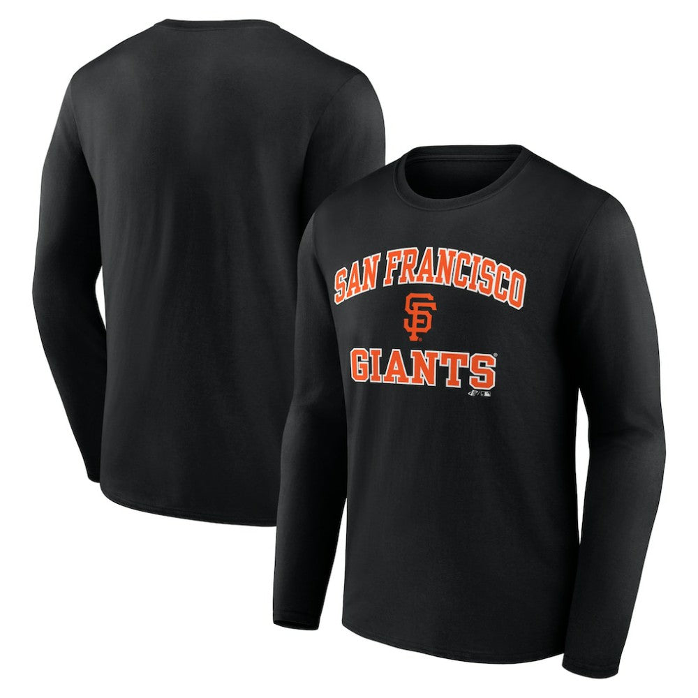San Francisco Giants Logo Athletic Heart & Soul Long Sleeve T-Shirt - MLB