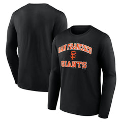 San Francisco Giants Logo Athletic Heart & Soul Long Sleeve T-Shirt - MLB