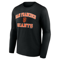 San Francisco Giants Logo Athletic Heart & Soul Long Sleeve T-Shirt - MLB