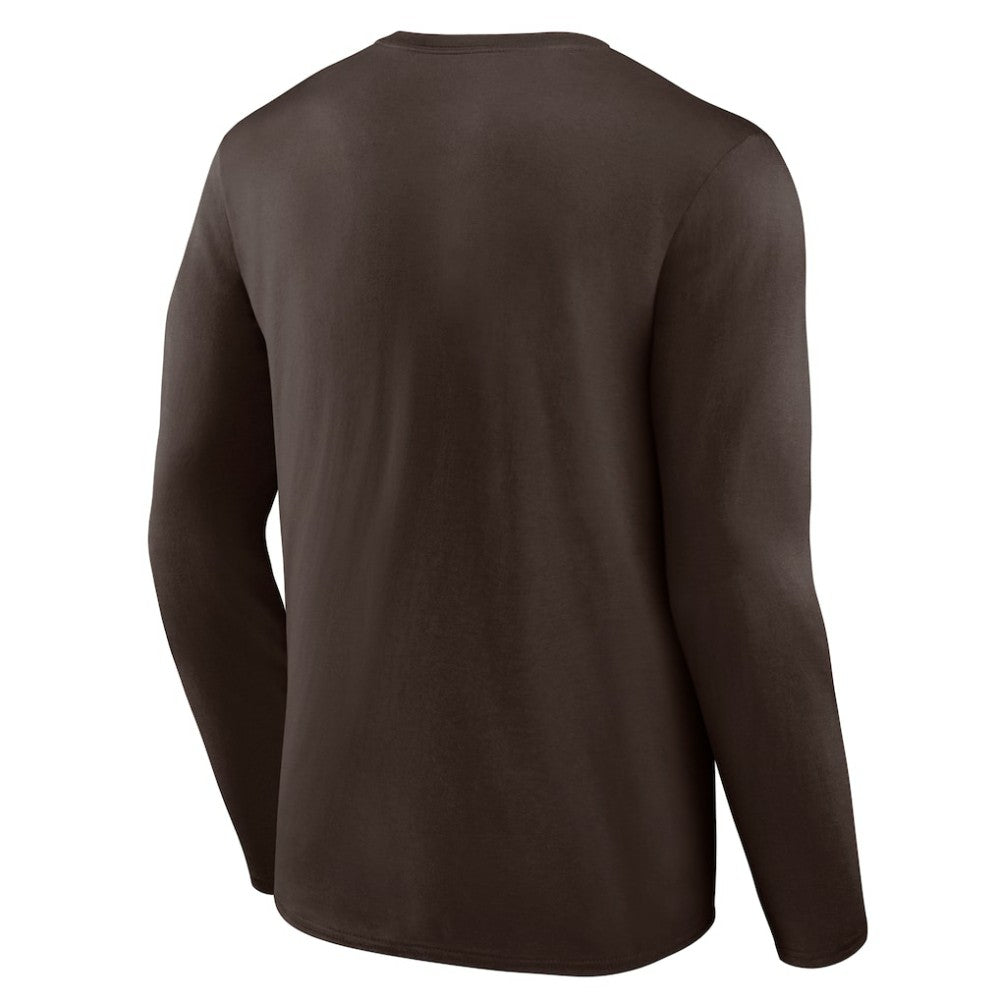 San Diego Padres Logo Athletic Heart & Soul Long Sleeve T-Shirt - MLB