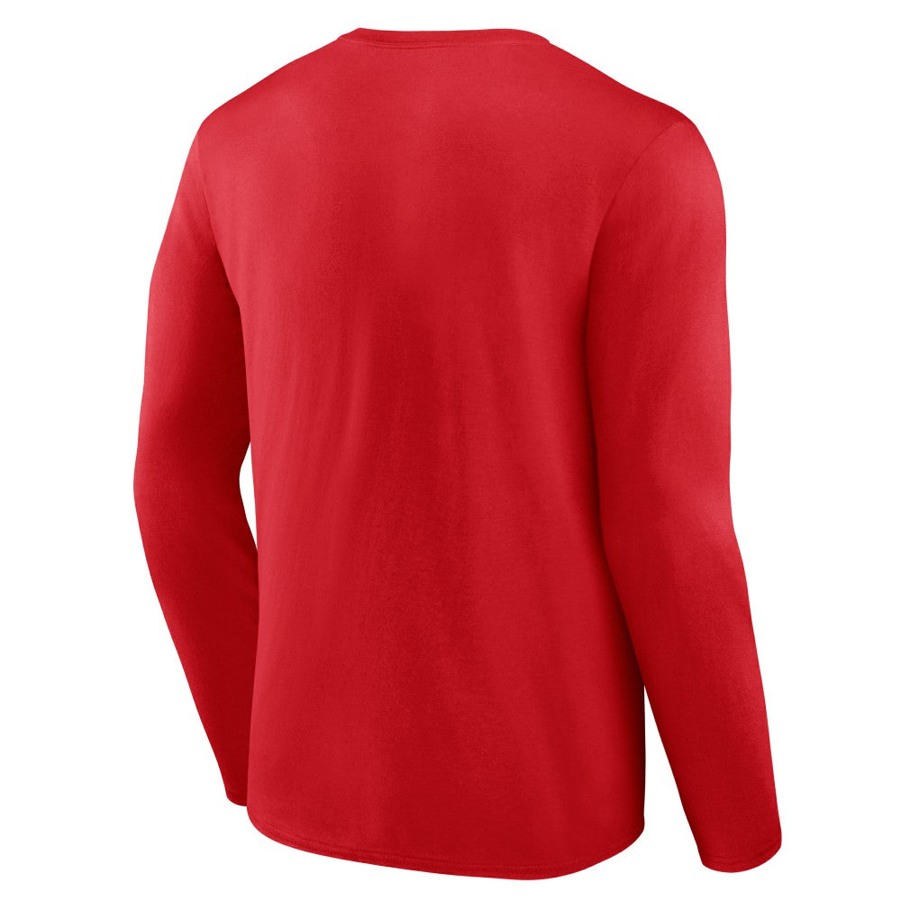 Cincinnati Reds Logo Athletic Heart & Soul Long Sleeve T-Shirt - MLB