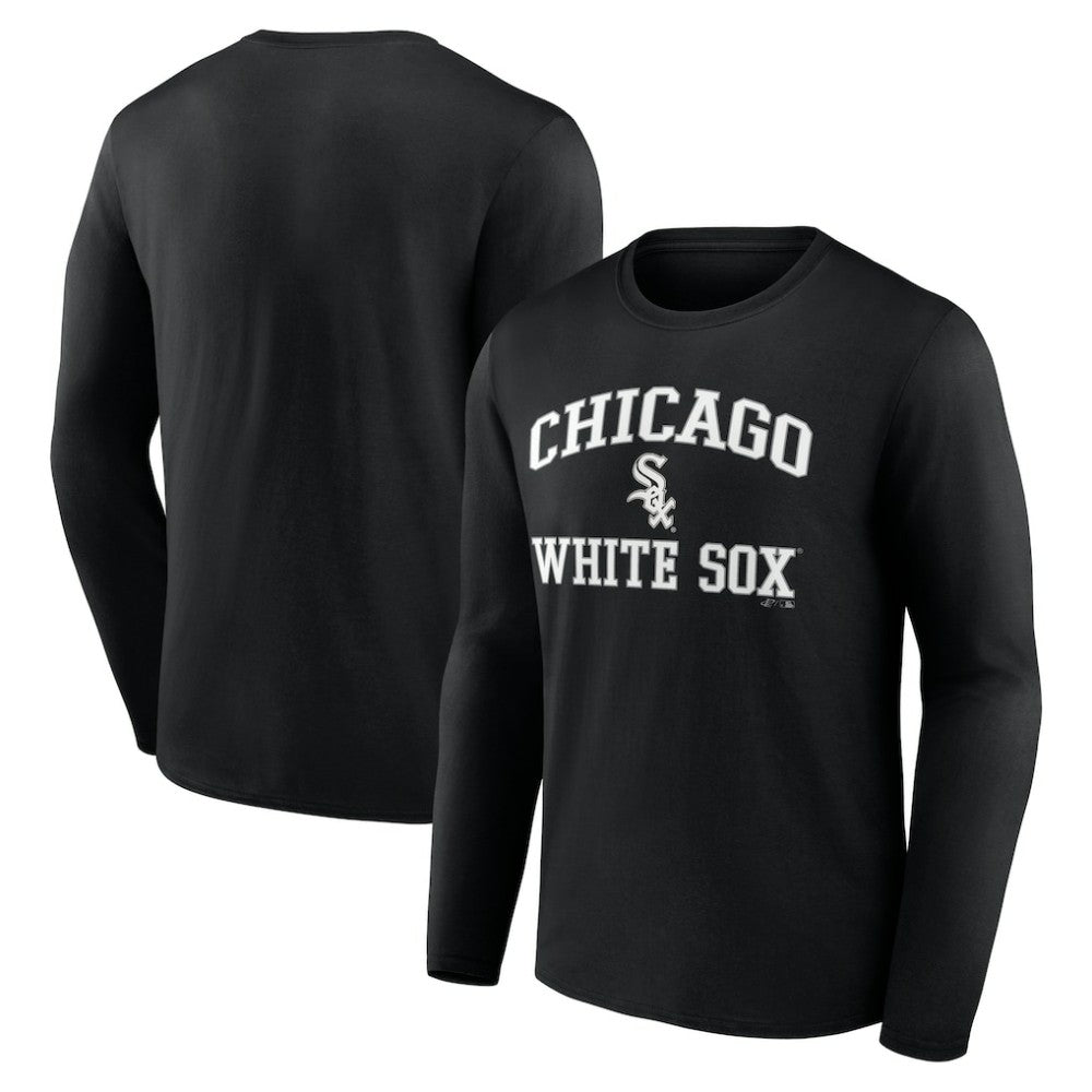 Chicago White Sox Logo Athletic Heart & Soul Long Sleeve T-Shirt - MLB