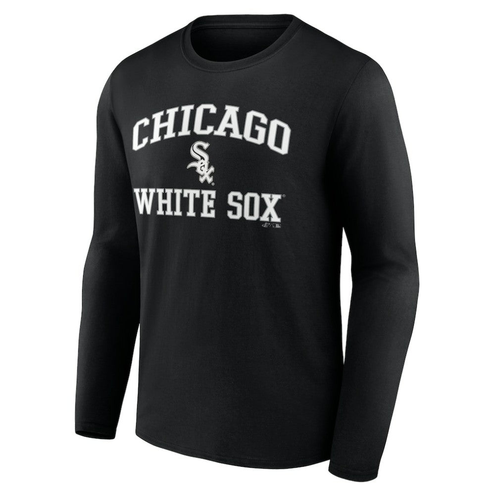 Chicago White Sox Logo Athletic Heart & Soul Long Sleeve T-Shirt - MLB