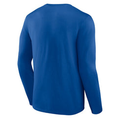 Chicago Cubs Logo Athletic Heart & Soul Long Sleeve T-Shirt - MLB