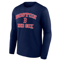 Boston Red Sox Logo Athletic Heart & Soul Long Sleeve T-Shirt - MLB