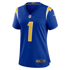 Quentin Johnston Los Angeles Chargers Women's Alternate Game Jersey Royal | Nike for Sale