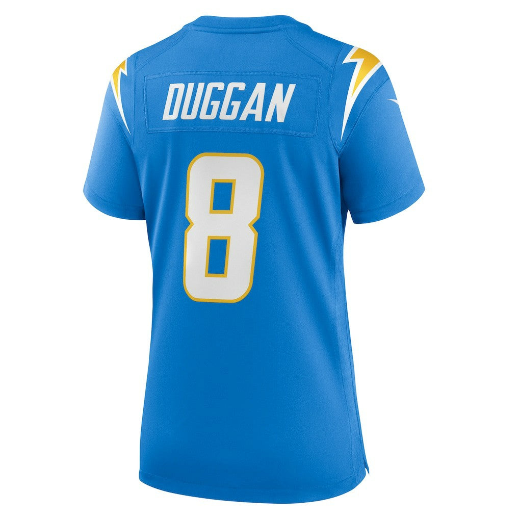 Max Duggan Los Angeles Chargers Women's Team Game Jersey Powder Blue | Nike for Sale