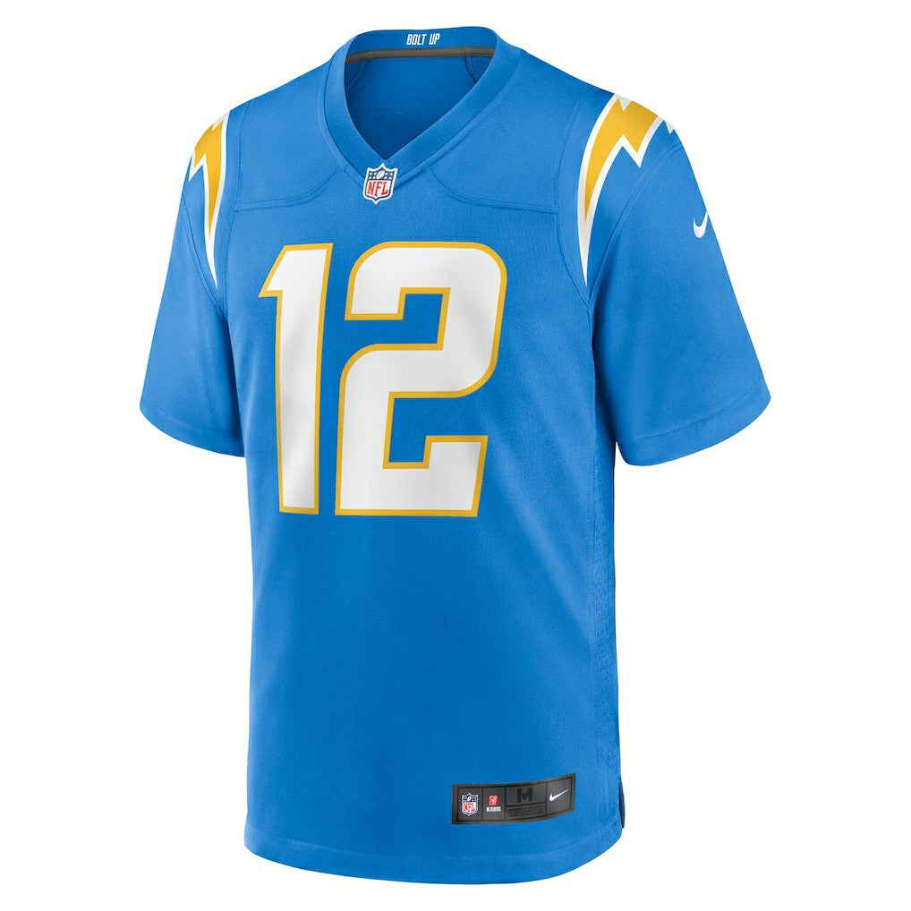 Derius Davis Los Angeles Chargers Team Game Jersey Powder Blue | Nike for Sale