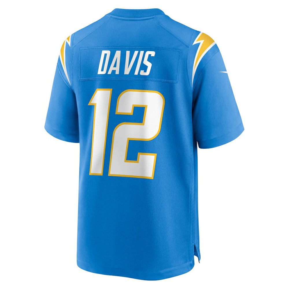 Derius Davis Los Angeles Chargers Team Game Jersey Powder Blue | Nike for Sale