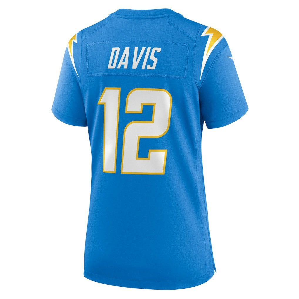 Derius Davis Los Angeles Chargers Women's Team Game Jersey Powder Blue | Nike for Sale