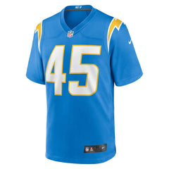 Tuli Tuipulotu Los Angeles Chargers Team Game Jersey Powder Blue | Nike for Sale