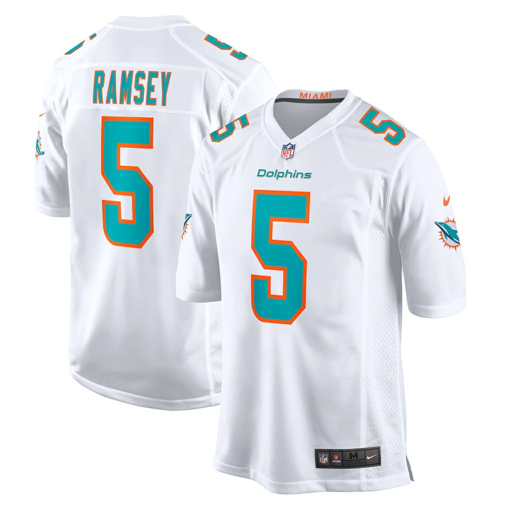Jalen Ramsey Miami Dolphins Away Game Jersey White | Nike for Sale
