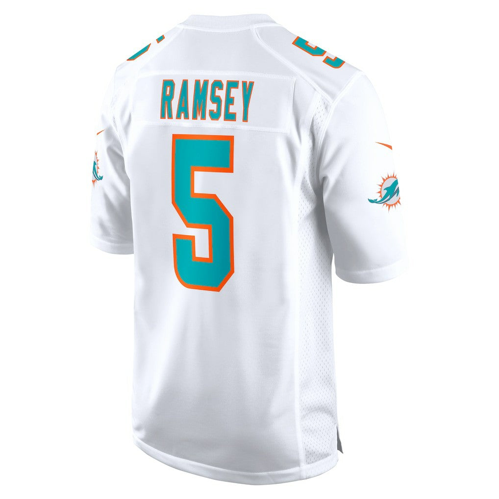 Jalen Ramsey Miami Dolphins Away Game Jersey White | Nike for Sale