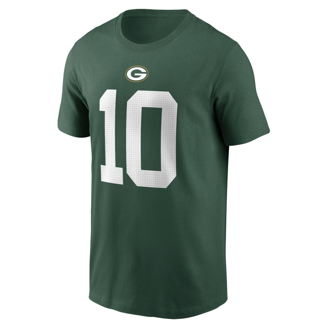 Jordan Love Green Bay Packers Player Name & Number T-Shirt Green | Nike for Sale