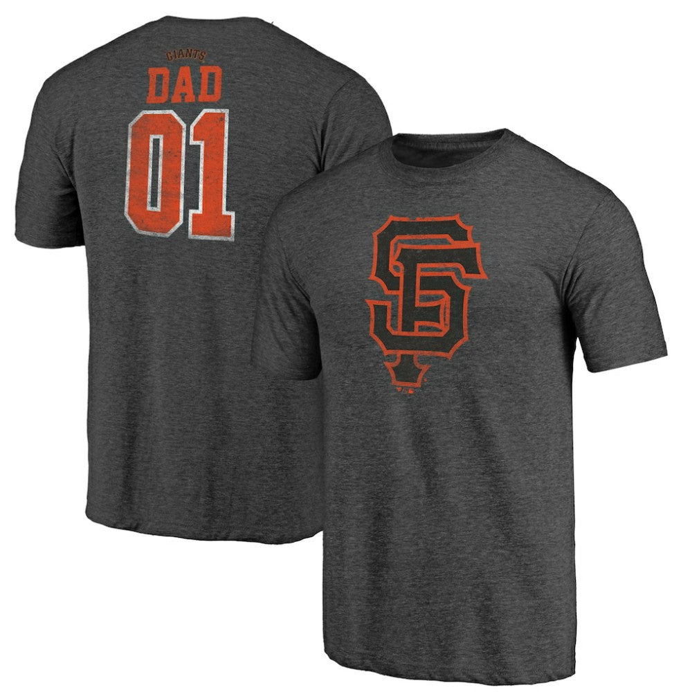 San Francisco Giants Greatest Dad Tri-Blend T-Shirt - MLB