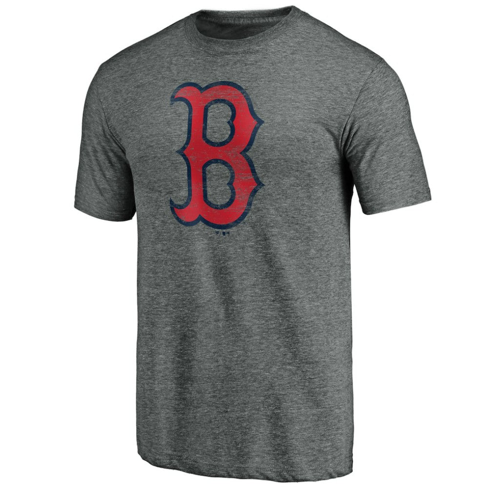 Boston Red Sox Official Logo Tri-Blend T-Shirt - MLB