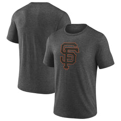 San Francisco Giants Official Logo Tri-Blend T-Shirt - MLB