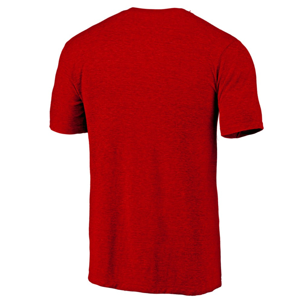 Cincinnati Reds Official Logo Tri-Blend T-Shirt - MLB