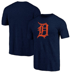 Detroit Tigers Official Logo Tri-Blend T-Shirt - MLB