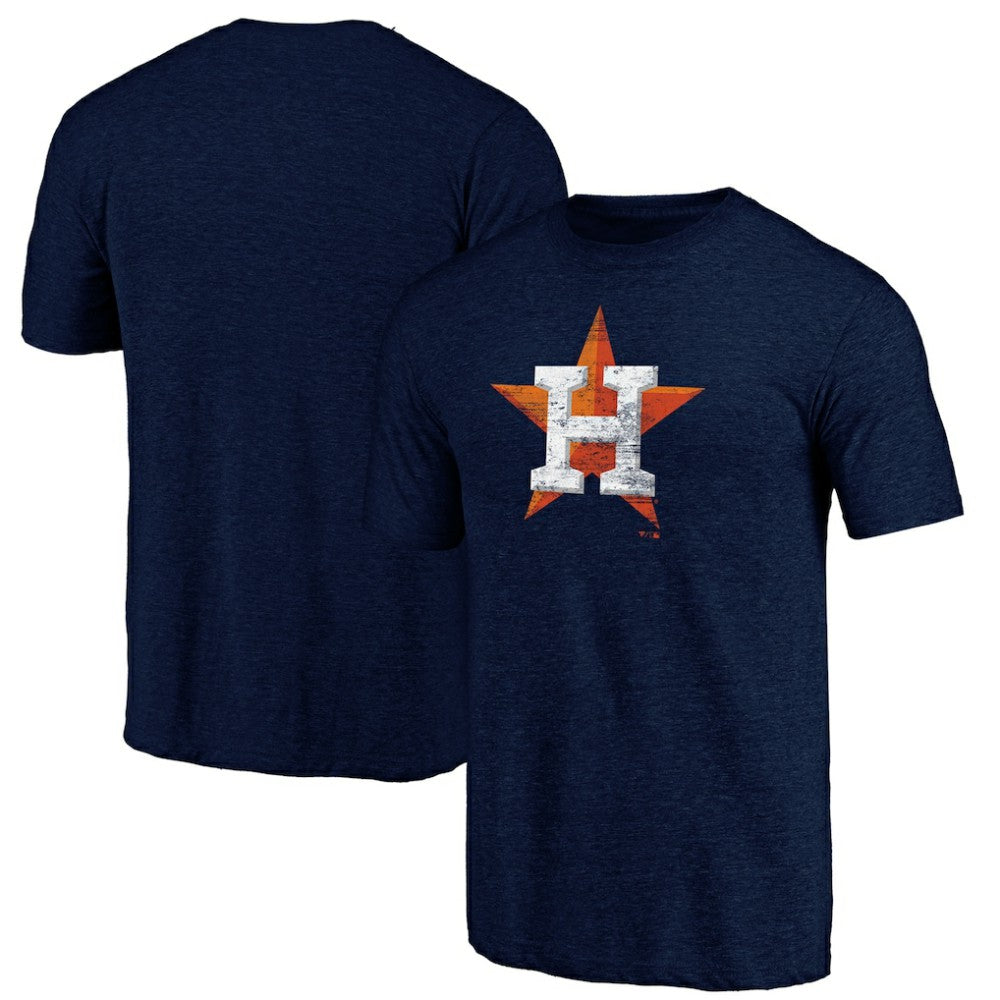 Houston Astros Official Logo Tri-Blend T-Shirt - MLB