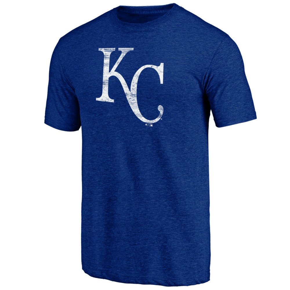Kansas City Royals Official Logo Tri-Blend T-Shirt - MLB