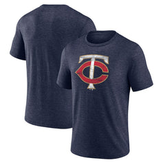Minnesota Twins Official Logo Tri-Blend T-Shirt - MLB