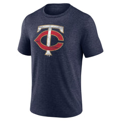 Minnesota Twins Official Logo Tri-Blend T-Shirt - MLB