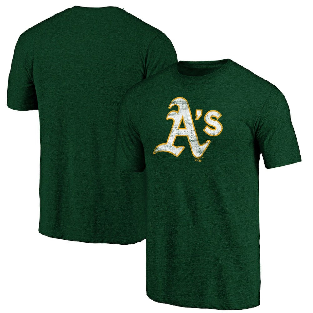 Athletics Official Logo Tri-Blend T-Shirt - MLB