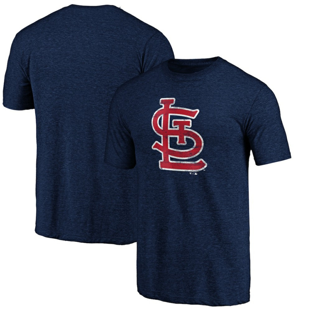 St. Louis Cardinals Official Logo Tri-Blend T-Shirt - MLB