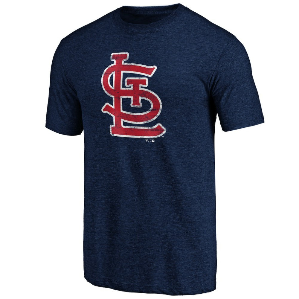 St. Louis Cardinals Official Logo Tri-Blend T-Shirt - MLB