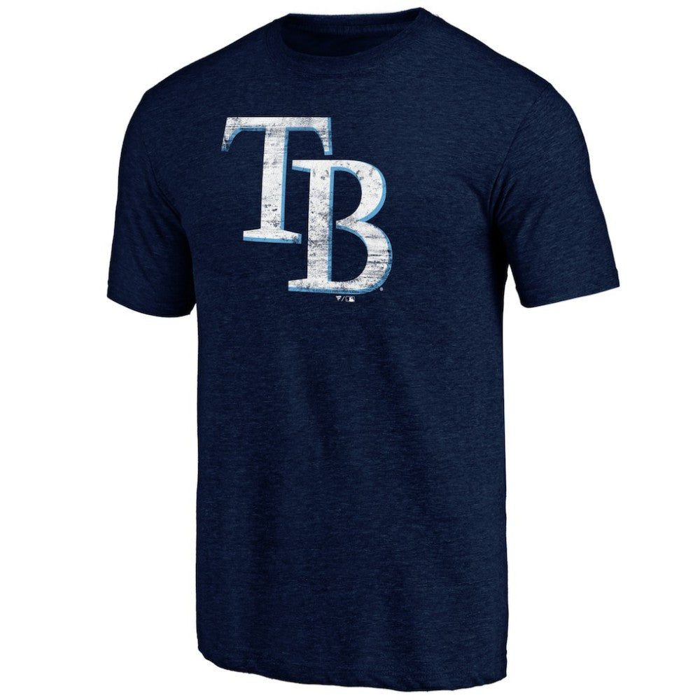 Tampa Bay Rays Official Logo Tri-Blend T-Shirt - MLB