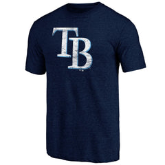 Tampa Bay Rays Official Logo Tri-Blend T-Shirt - MLB