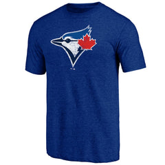 Toronto Blue Jays Official Logo Tri-Blend T-Shirt - MLB