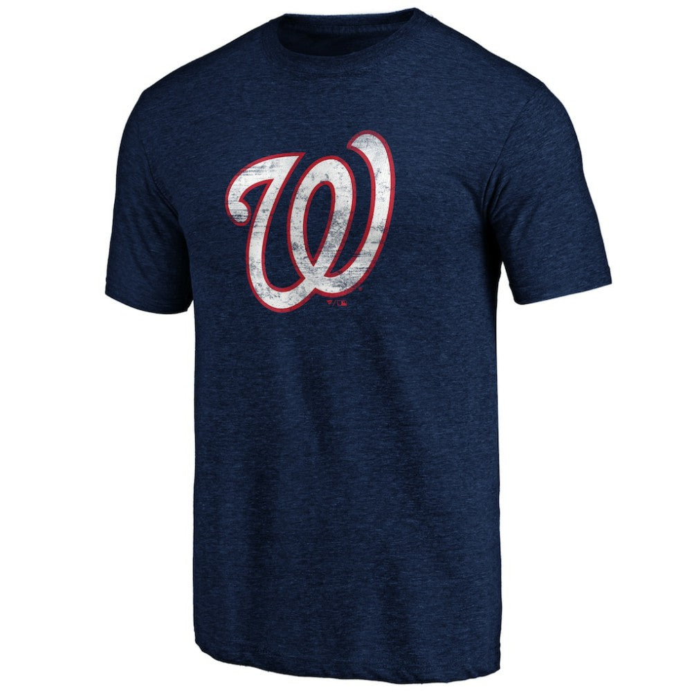 Washington Nationals Official Logo Tri-Blend T-Shirt - MLB
