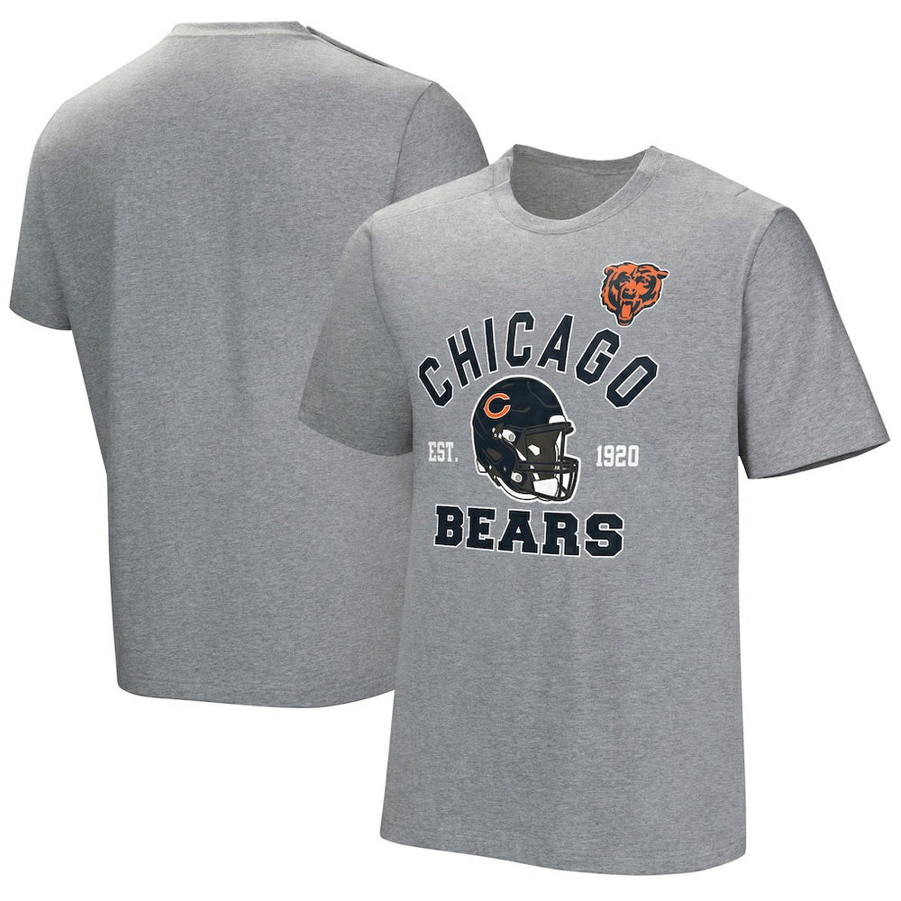 Chicago Bears Tackle Adaptive T-Shirt Gray | NFL