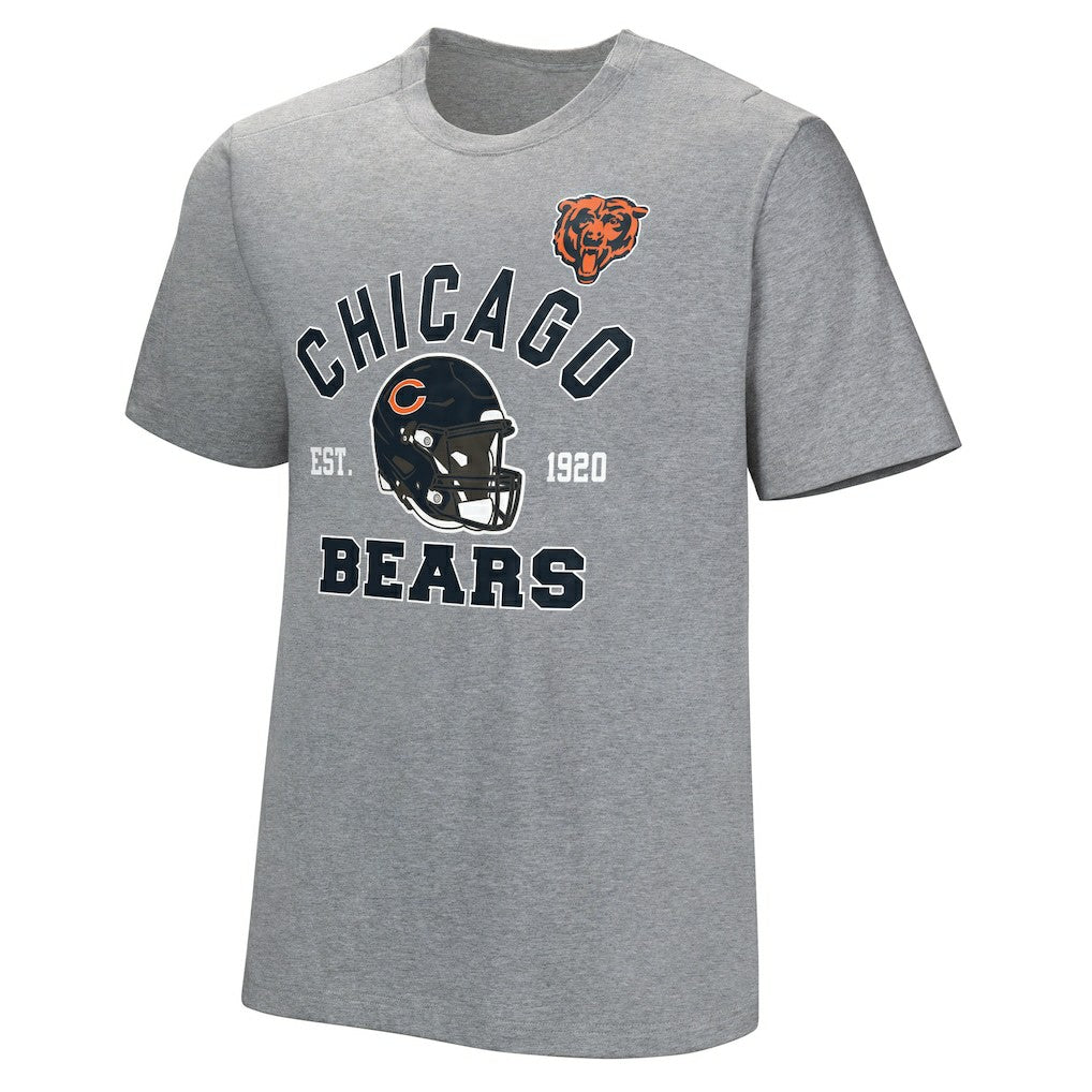 Chicago Bears Tackle Adaptive T-Shirt Gray | NFL