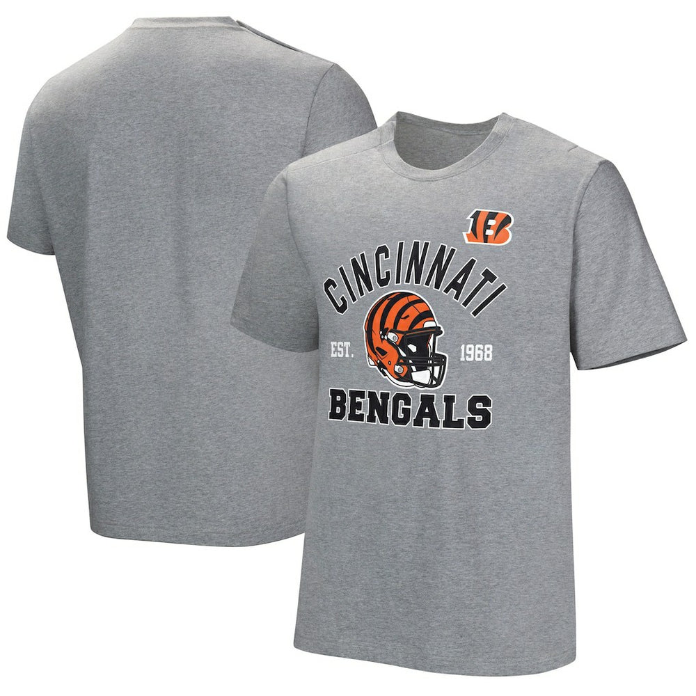 Cincinnati Bengals Tackle Adaptive T-Shirt Gray | NFL
