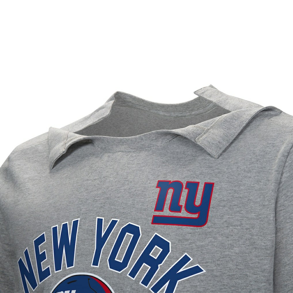 New York Giants Tackle Adaptive T-Shirt Gray | NFL