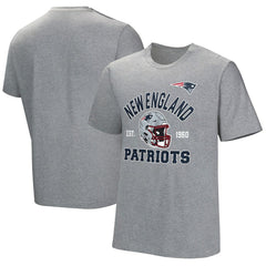 New England Patriots Tackle Adaptive T-Shirt Gray | NFL
