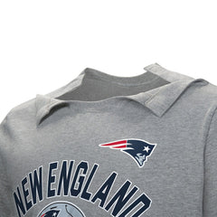 New England Patriots Tackle Adaptive T-Shirt Gray | NFL