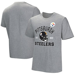 Pittsburgh Steelers Tackle Adaptive T-Shirt Gray | NFL