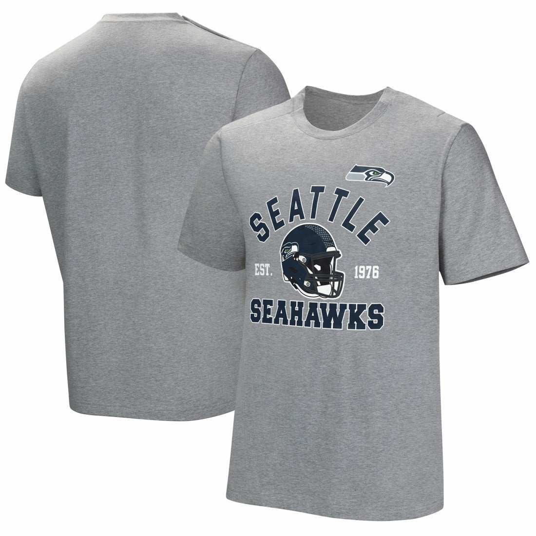 Seattle Seahawks Tackle Adaptive T-Shirt Gray | NFL
