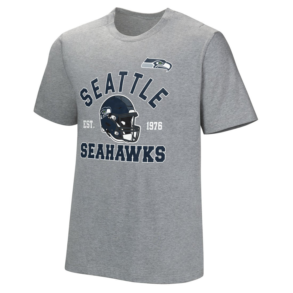Seattle Seahawks Tackle Adaptive T-Shirt Gray | NFL