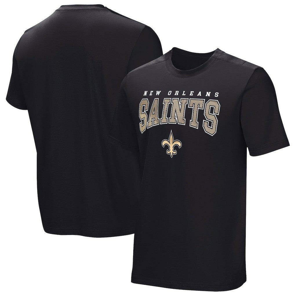 New Orleans Saints Home Team Adaptive T-Shirt Black | NFL