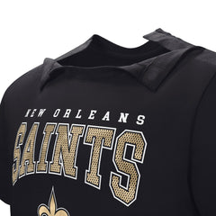 New Orleans Saints Home Team Adaptive T-Shirt Black | NFL