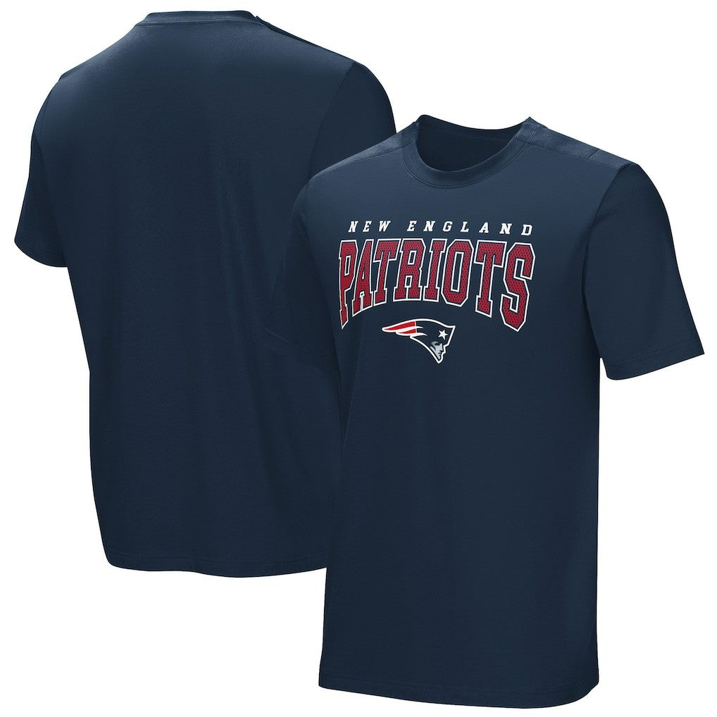 New England Patriots Home Team Adaptive T-Shirt Navy | NFL