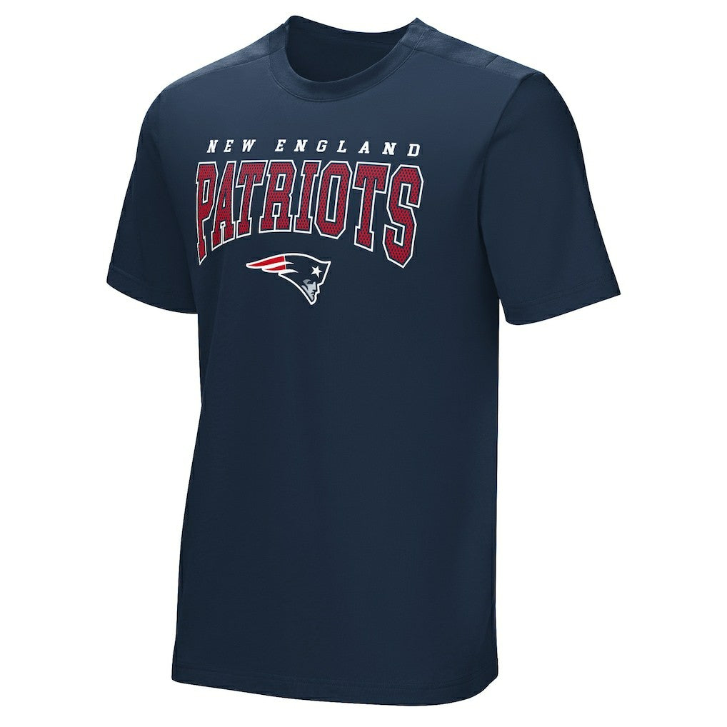 New England Patriots Home Team Adaptive T-Shirt Navy | NFL