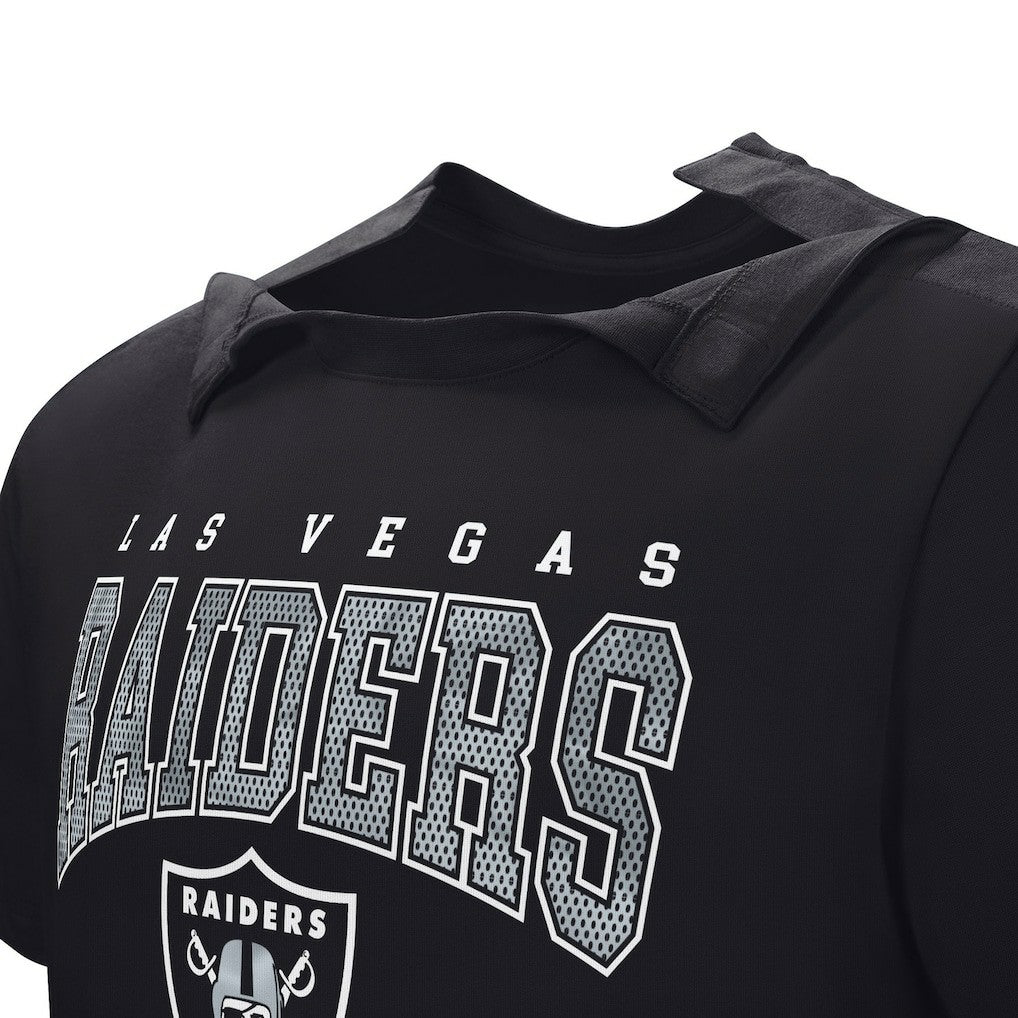 Las Vegas Raiders Home Team Adaptive T-Shirt Black | NFL