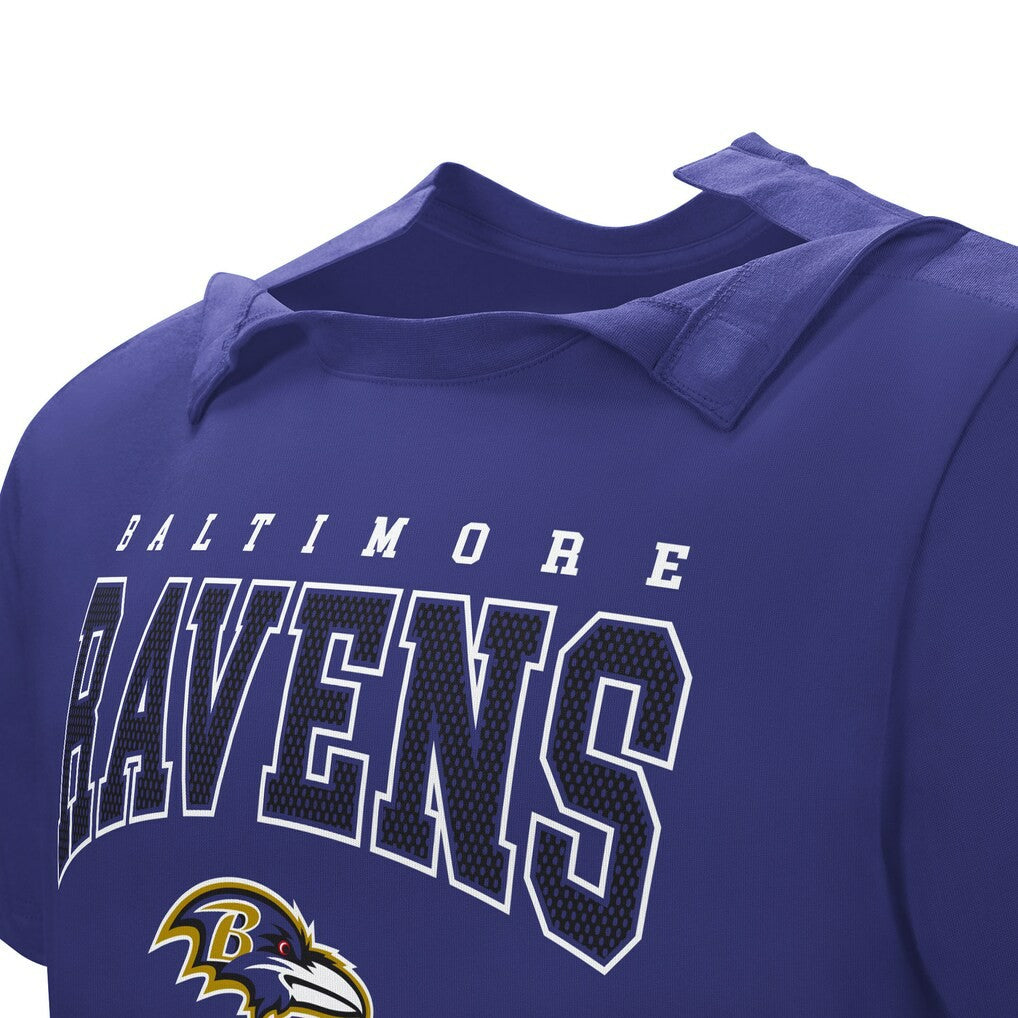 Baltimore Ravens Home Team Adaptive T-Shirt Purple | NFL