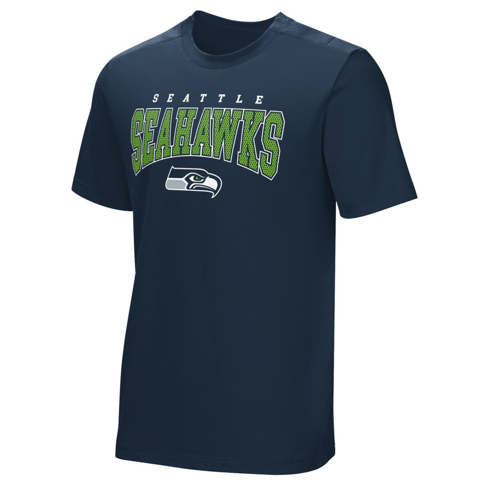 Seattle Seahawks Home Team Adaptive T-Shirt Navy | NFL